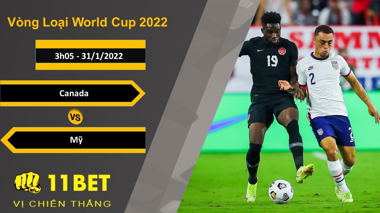 11BET Soi kèo Canada vs Mỹ, 3h05, 31/1/2022