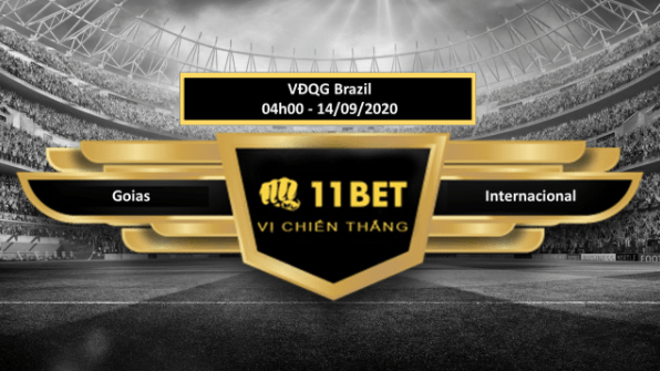 11BET Tip bóng đá Goiás vs Internacional , hôm nay 14/09/2020