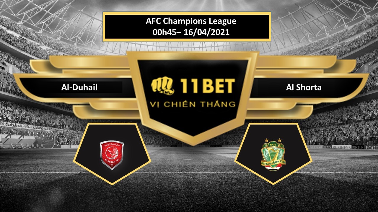 11BET Tip bóng đá Al-Duhail vs Al Shorta , hôm nay 16/04/2021